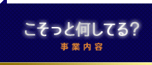 こそっと何してる？（事業内容）